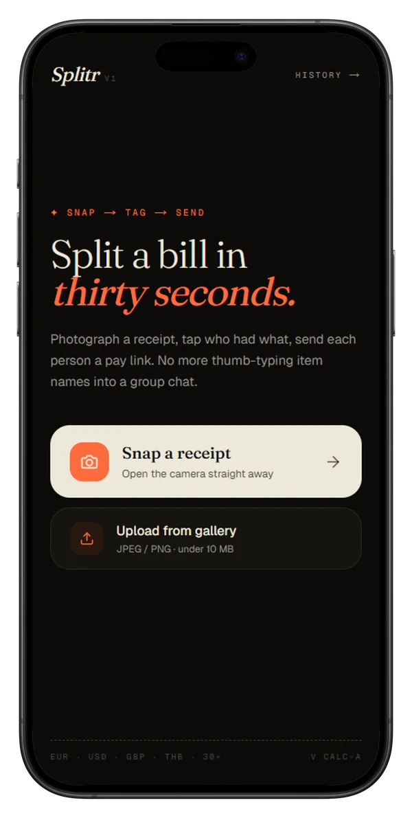 Splitr